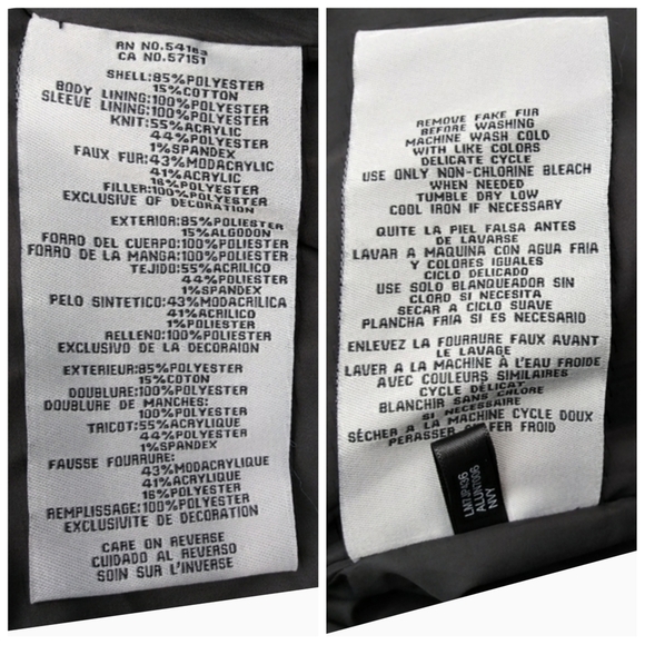 Levi's Mens Puffer Winter Hooded Coat Sz XL - Picture 8 of 8